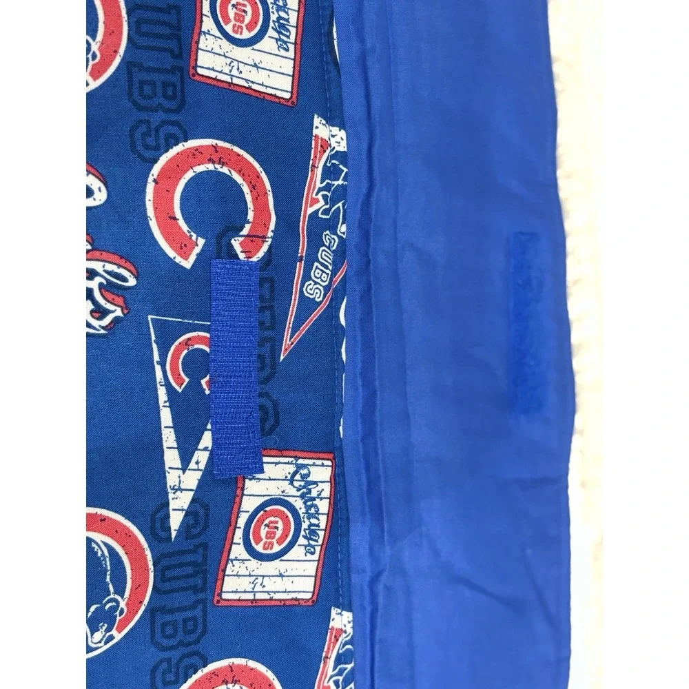 Handmade Chicago Cubs Padded Organizer Pouch